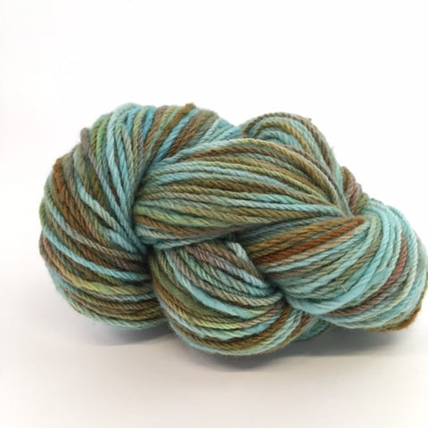 hand dyed rambouillet yarn
