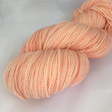 Pale peach yarn